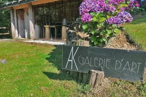Galerie AK à Arbonne et atelier d'art de Gilles Lavie dans le Pays Basque