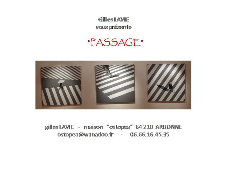 Gilles Lavie - Collection Passage