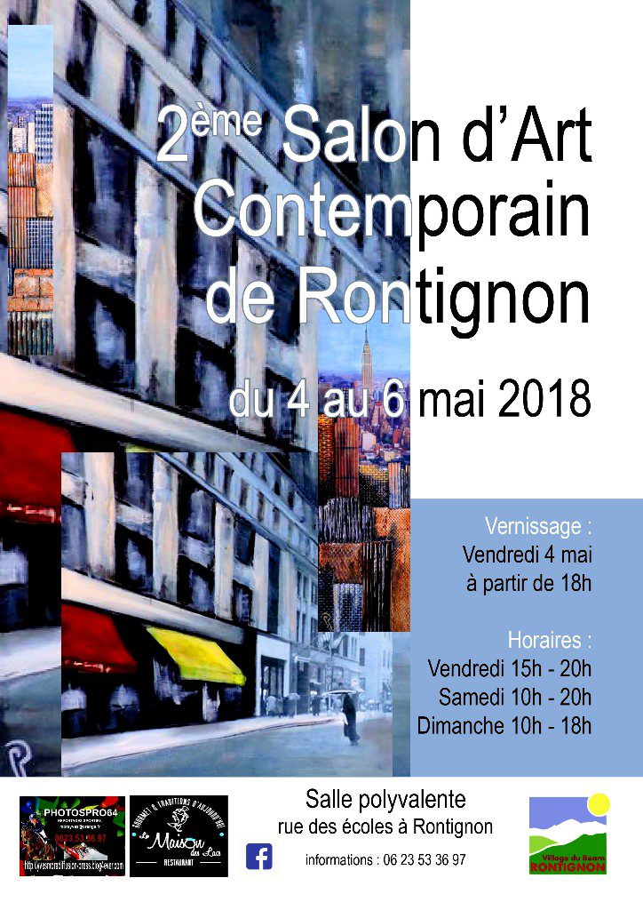 Gilles Lavie artiste peintre - Salon d'art contemporain à Rontignon _ les 4, 5, 6 mai 2018